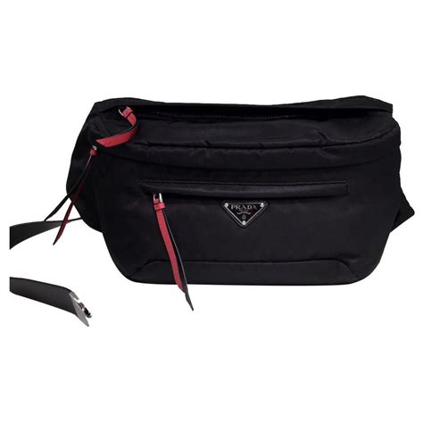 prada bumbag nylon|Prada nylon bag price.